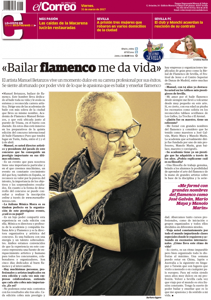 Bailar flamenco me da vida