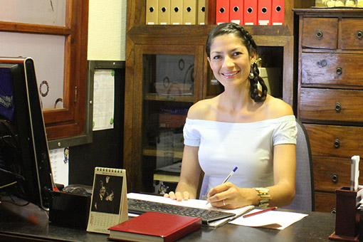 Paloma - Secretaria en la academia de flamenco Manuel Betanzos